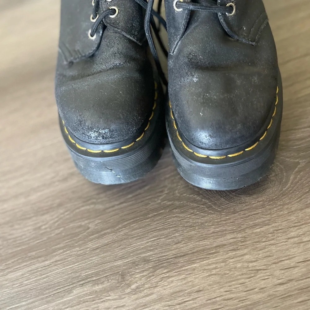 Dr. Martens 1461 Lace Platform Shoes
